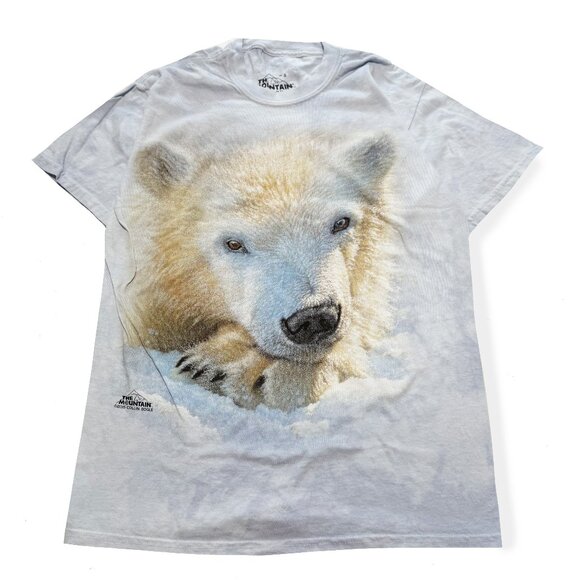 Secondhand The Mountain, Polar Bear T-Shirt - Picture 1 of 1